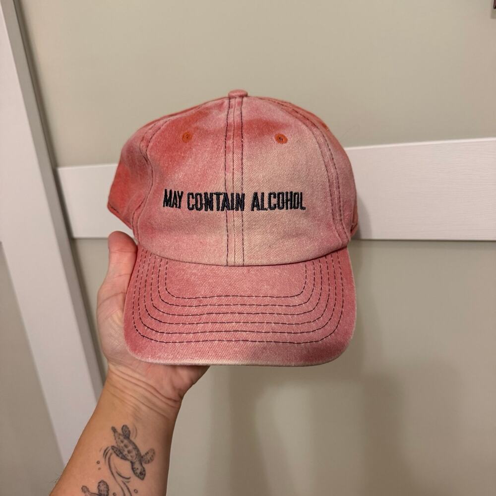 Primitives By Kathy May Contain Alcohol Washed Baseball Hat